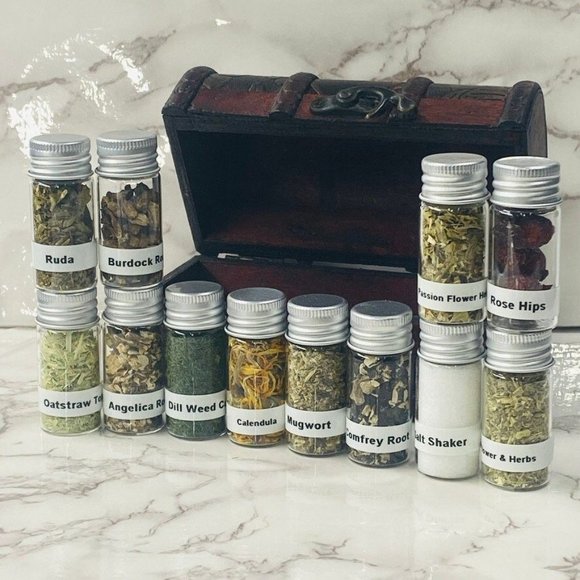 Apothecary Witchcraft Starter kit Box - Wicca Supplies - Picture 6 of 10